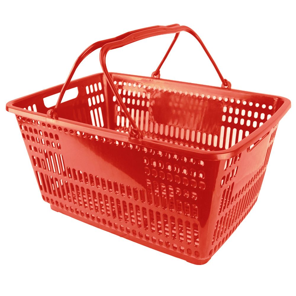 Image of Plastic Shopping Basket