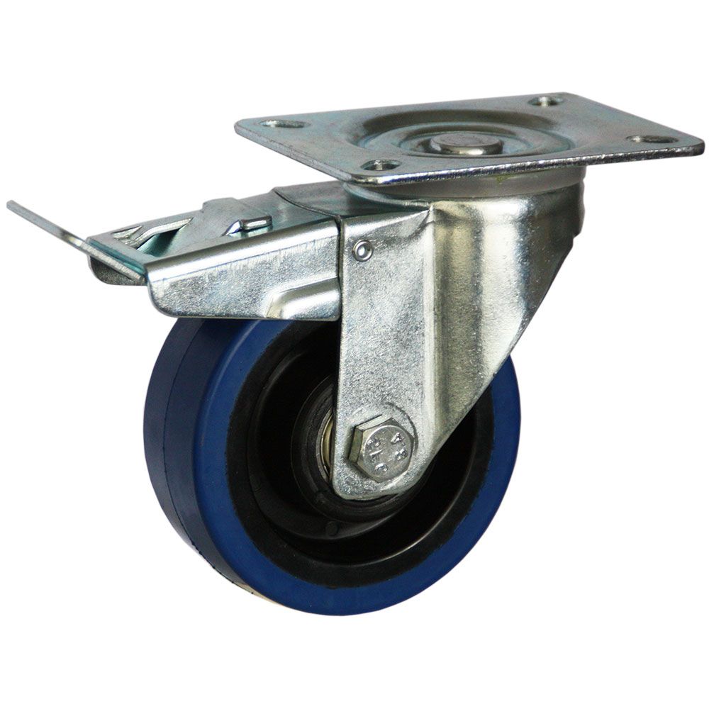 Medium Duty Steel Castor (SWL plate, PU Wheel) – DZST10036-BPB.jpg ...